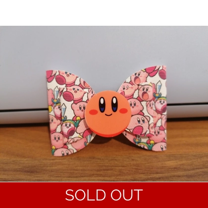Kirby Single Hair Bow